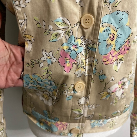 OSCAR De La Renta Women's Floral Jacket Size 10 - Picture 7 of 10